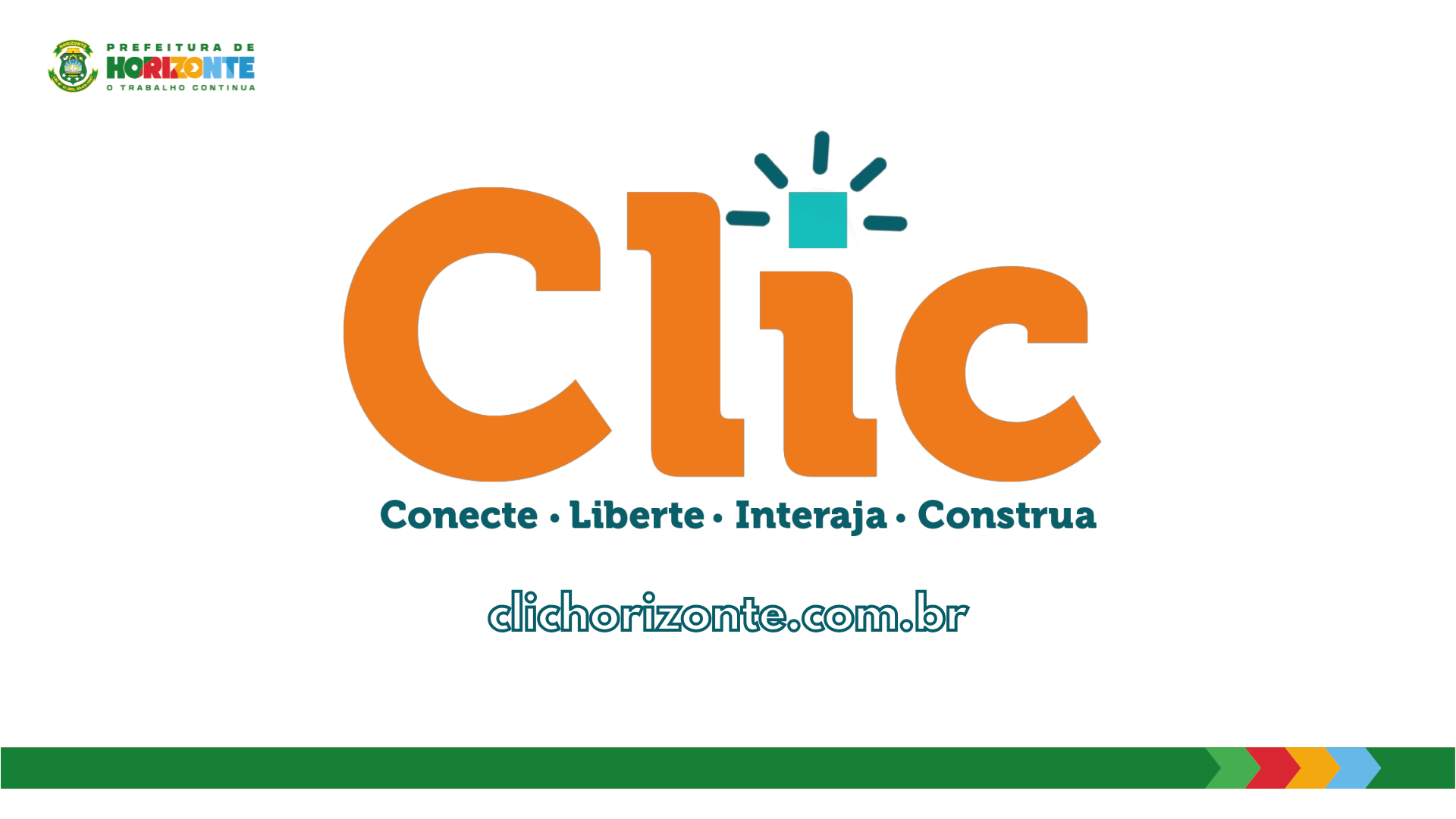 Tutorial passo a passo para acessar o AVA – Ambiente Virtual de Aprendizagem do Projeto CLIC Horizonte